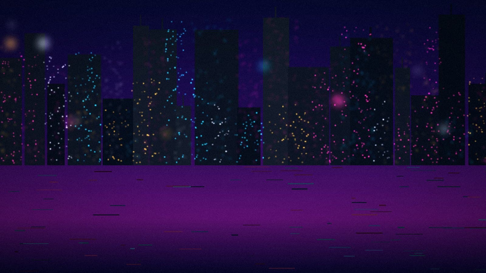 香港維港夜景